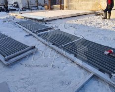 Сборка калориферов